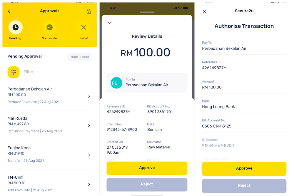 Secure2u feature ensures your business is safe from fraud. — Picture courtesy of Maybank