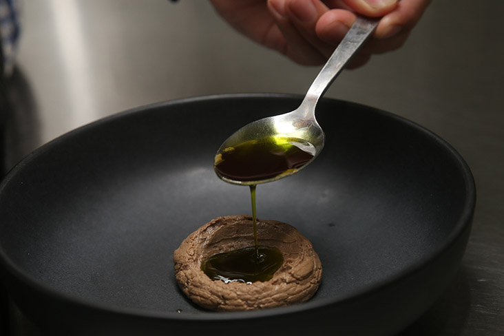 The upcoming menu will see a pairing of smooth chicken liver mousse that is enhanced with a watercress oil