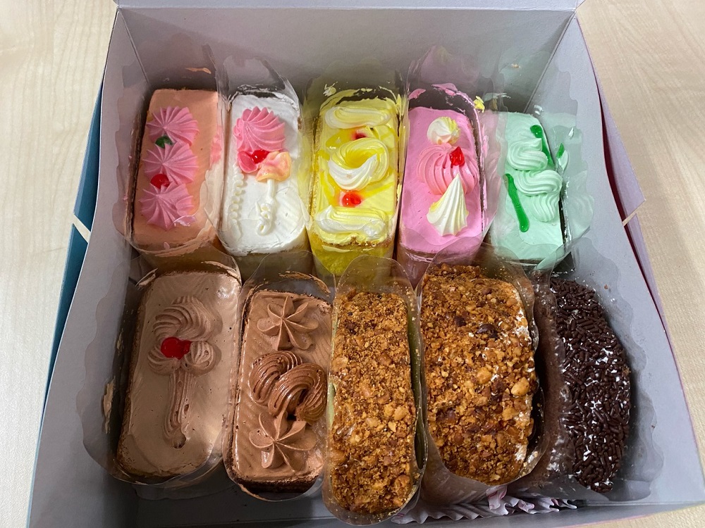 Cut into rectangles, most cakes at Chen Tiang Cake House are immaculately designed with delectable buttercream topping and appear to have the famous 90s flavours such as chocolate, vanilla, and strawberry. u00e2u20acu201d Bernama pic