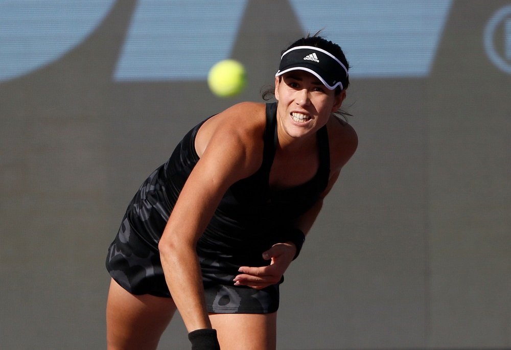 Spain's Garbine Muguruza in action during her semi-final match against Spain's Paula Badosa in Guadalajara, Mexico November 16, 2021. u00e2u20acu2022 Reuters pic