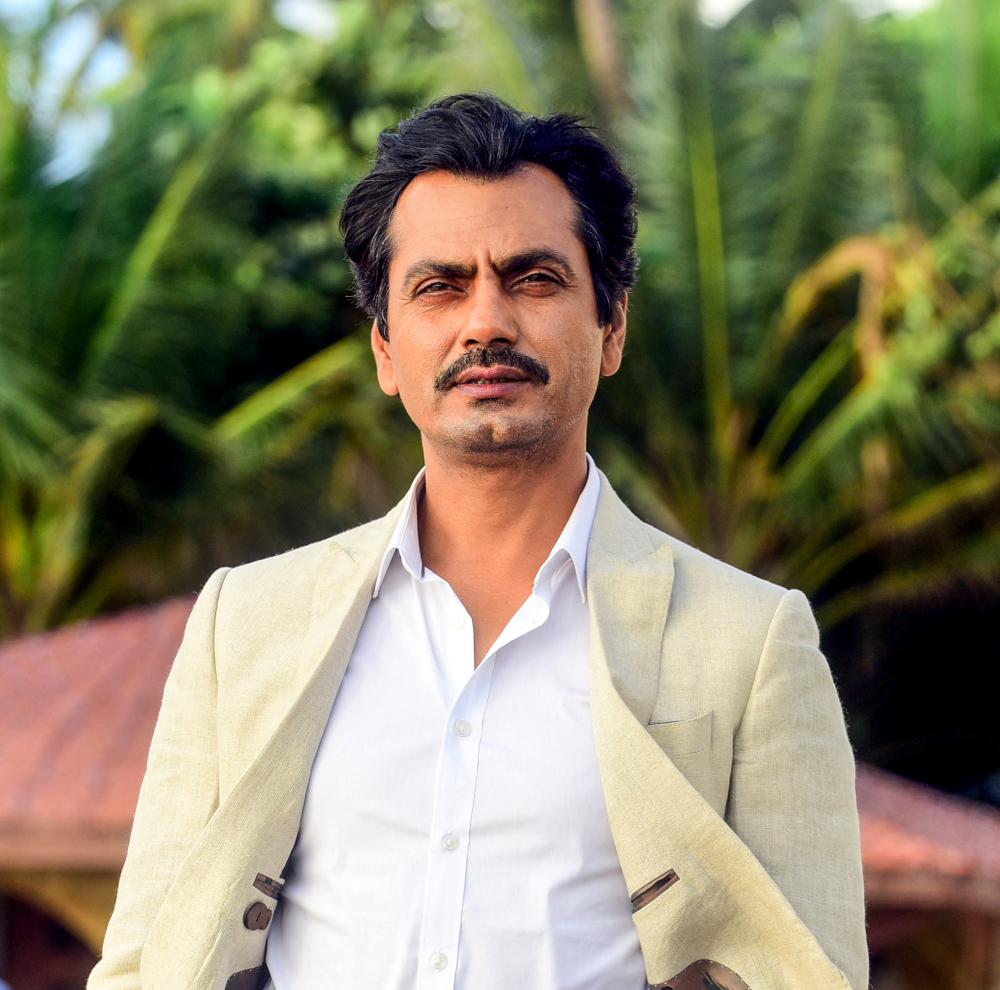 Bollywood actor Nawazuddin Siddiqui poses for photographs during the promotion of his upcoming comedy drama Hindi film u00e2u20acu02dcMotichoor Chaknachooru00e2u20acu2122 in Mumbai, November 7, 2019. u00e2u20acu201d AFP picn