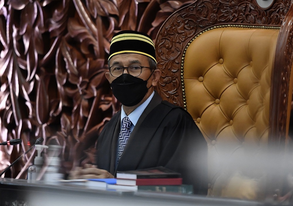 Deputy Speaker Datuk Mohd Rashid Hadnon speaks in Parliament, Kuala Lumpur November 16, 2021. u00e2u20acu2022 Bernama pic