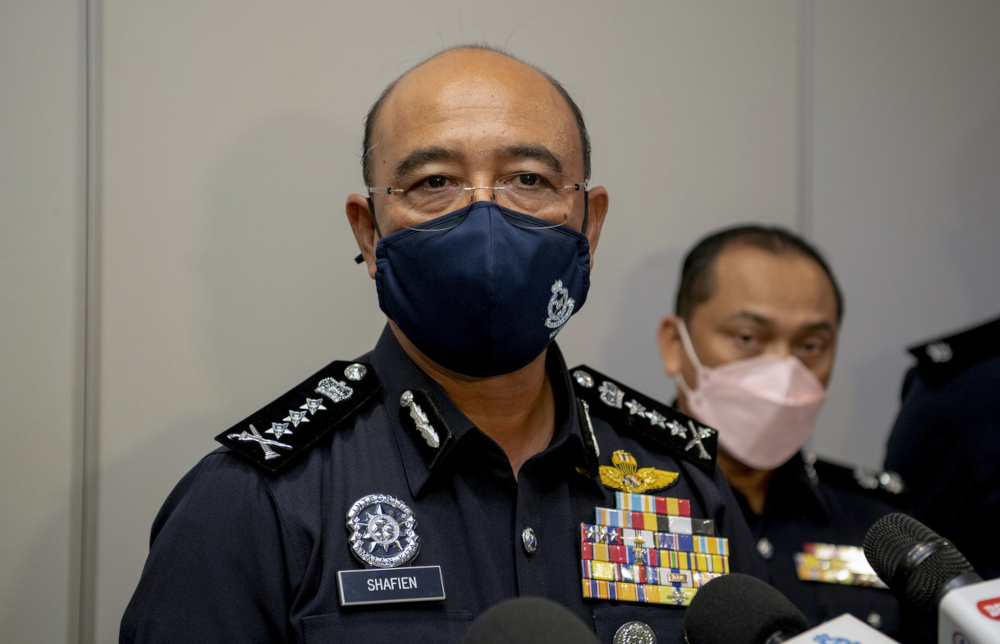 Kelantan police chief Datuk Shafien Mamat. u00e2u20acu201d Bernama pic 