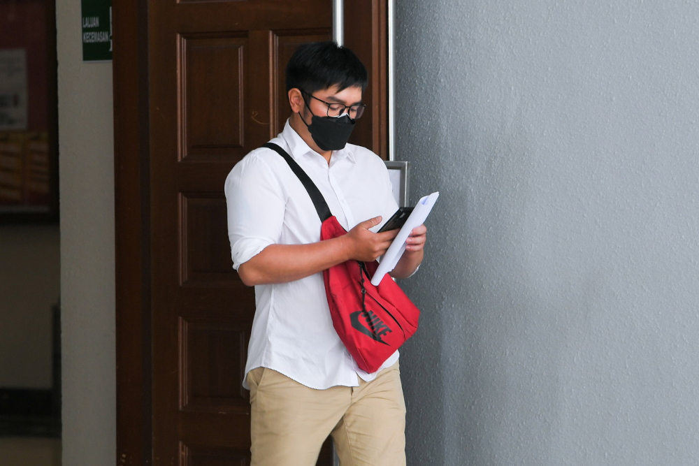 Judge Emelia Kaswati Mohamad Khalid meted out the fine on Zhongshi International Sdn Bhd, after its representative, human resources manager Sim Li En, pleaded guilty to the charge, November 3, 2021. u00e2u20acu201d Bernama pic 