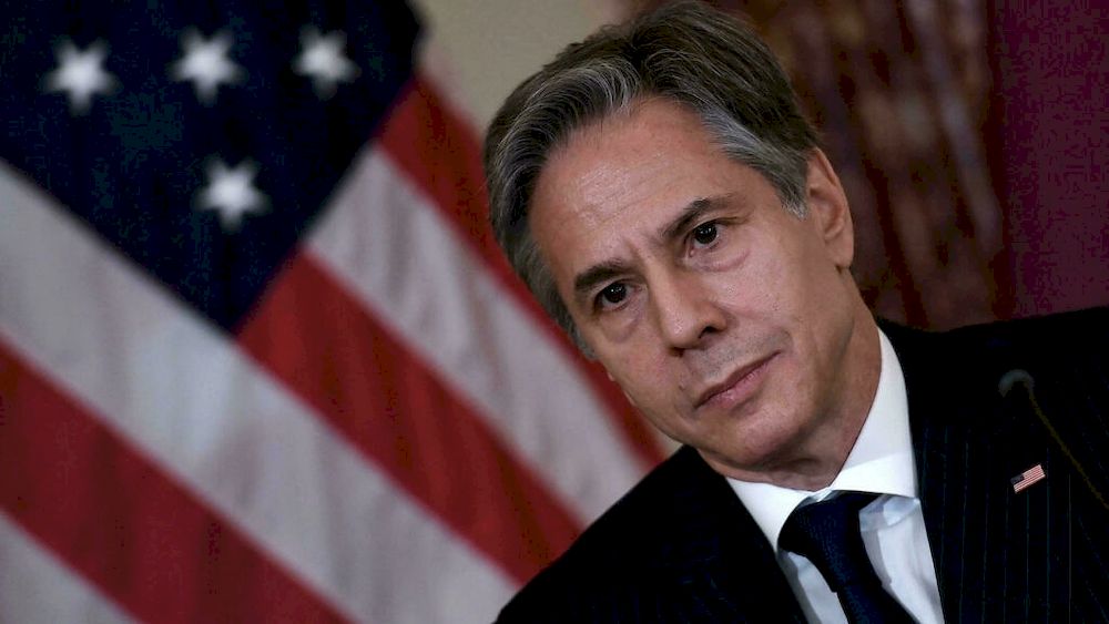 US Secretary of State Antony Blinken is seen in Washington November 12, 2021. u00e2u20acu201d AFP pic