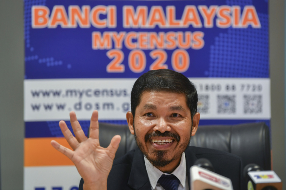 Census Commissioner Datuk Seri Mohd Uzir Mahidin said 9.5 million living quarters and 8.1 million households were counted during the census which began in July 2020. u00e2u20acu201d Bernama pic 