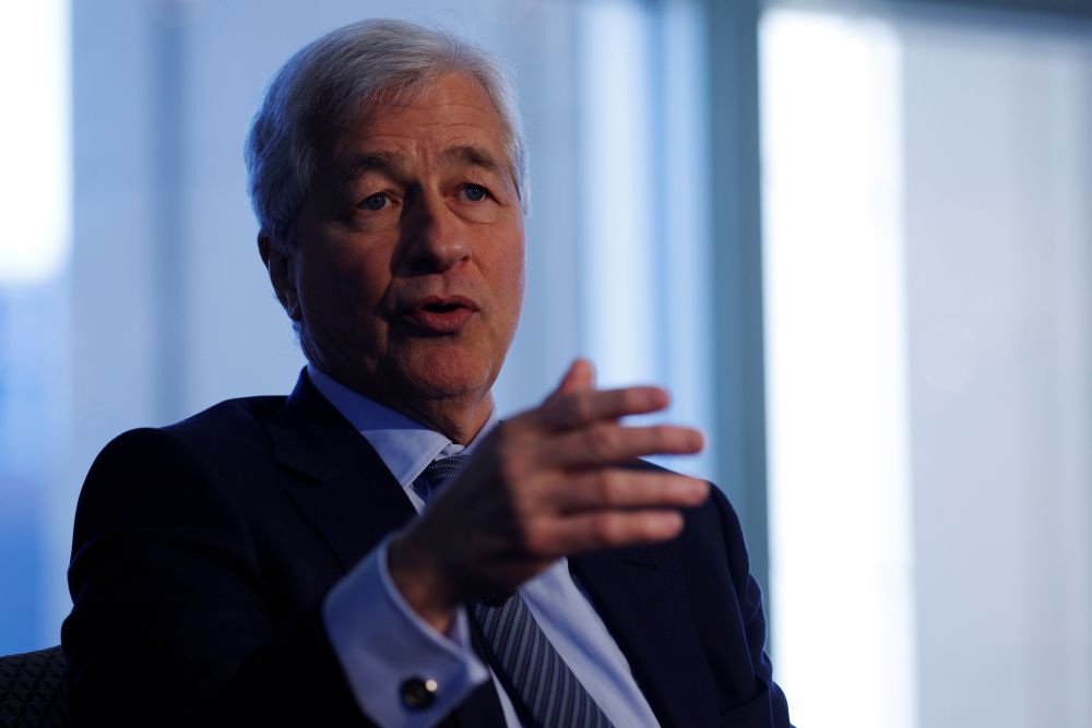 JPMorgan CEO Jamie Dimon speaks at the Boston College Chief Executives Club luncheon in Boston November 23, 2021. u00e2u20acu201d Reuters pic