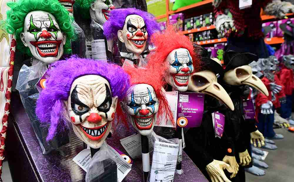 Vigilantes in Mexico are painting the faces of suspected robbers the Joker's clown makeup and tying them at lamp posts. u00e2u20acu2022 AFP pic