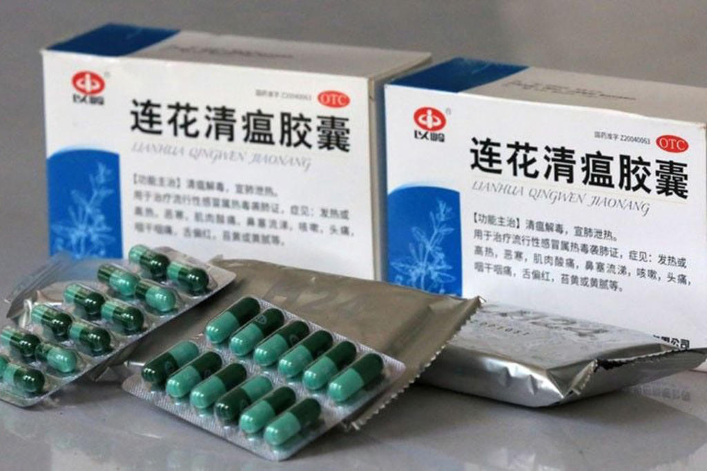 HSA said Lianhua Qingwen traditional Chinese medicine products (pictured) are not approved to treat or alleviate symptoms of Covid-19. u00e2u20acu2022 Picture via Facebook/Lianhua Qingwen Jiaonang