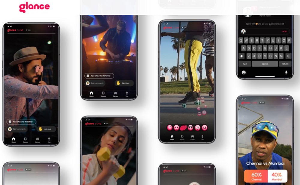 Glance feeds lock screens with interactive content related to news, sports, pop culture and video games. u00e2u20acu2022 Picture courtesy of Glance