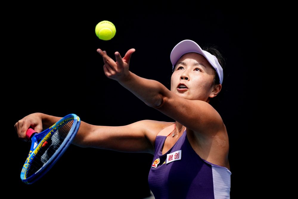 China's Peng Shuai in action during the match against Japan's Nao Hibino during the Australian Open in Melbourne January 21, 2020. u00e2u20acu201d Reuters pic