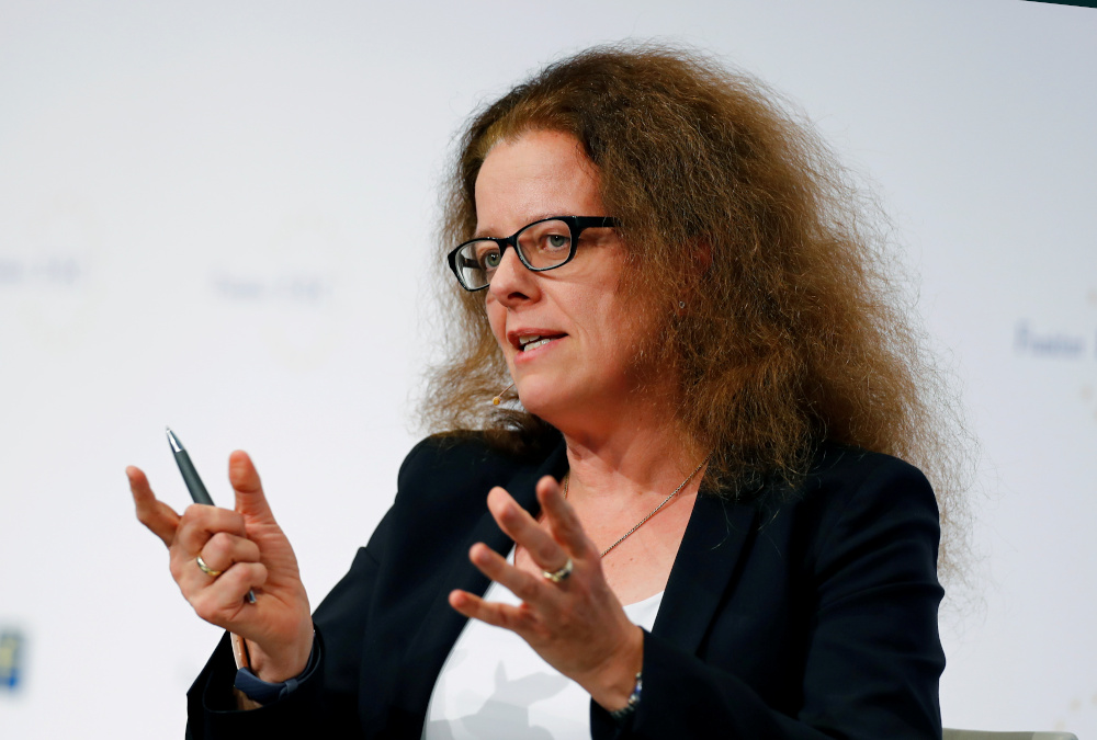 Isabel Schnabel, then member of the German advisory board of economic experts, at the Old Opera house in Frankfurt November 22, 2019. u00e2u20acu201d Reuters pic