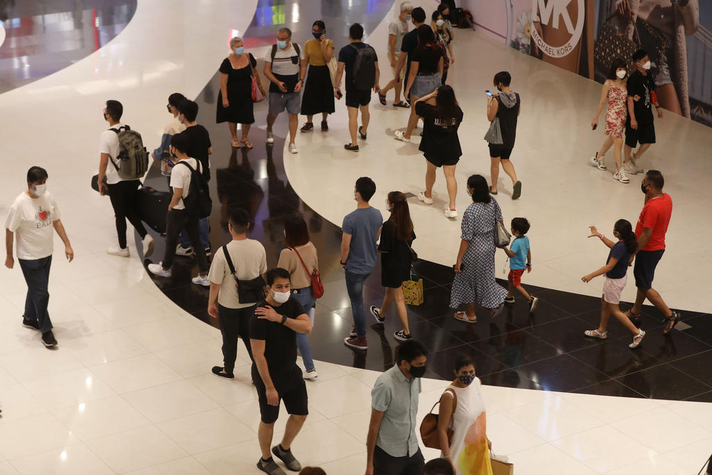 Singapore has registered a total of 244,815 coronavirus cases since the start of the pandemic last year. u00e2u20acu2022 TODAY pic