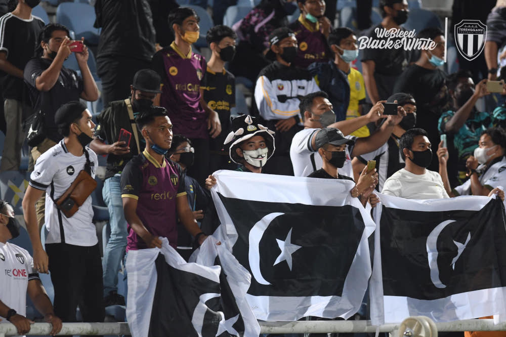 Terengganu FC fans. u00e2u20acu201d Picture from Facebook/Terengganu FC 