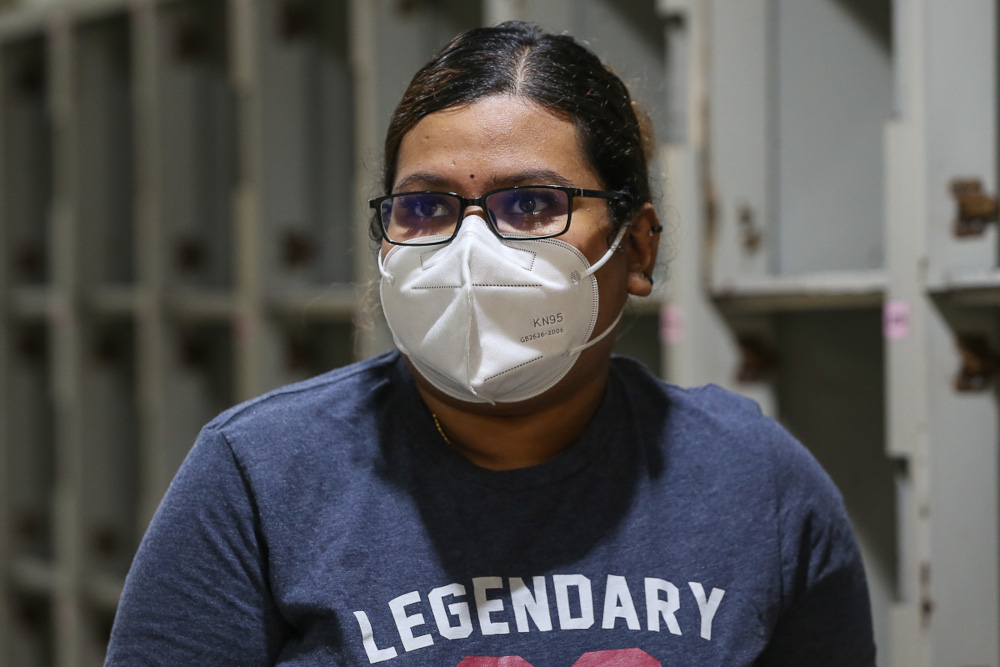Subahshini aspires to see more job opportunities available to Malaysians. — Picture by Yusof Mat Isa