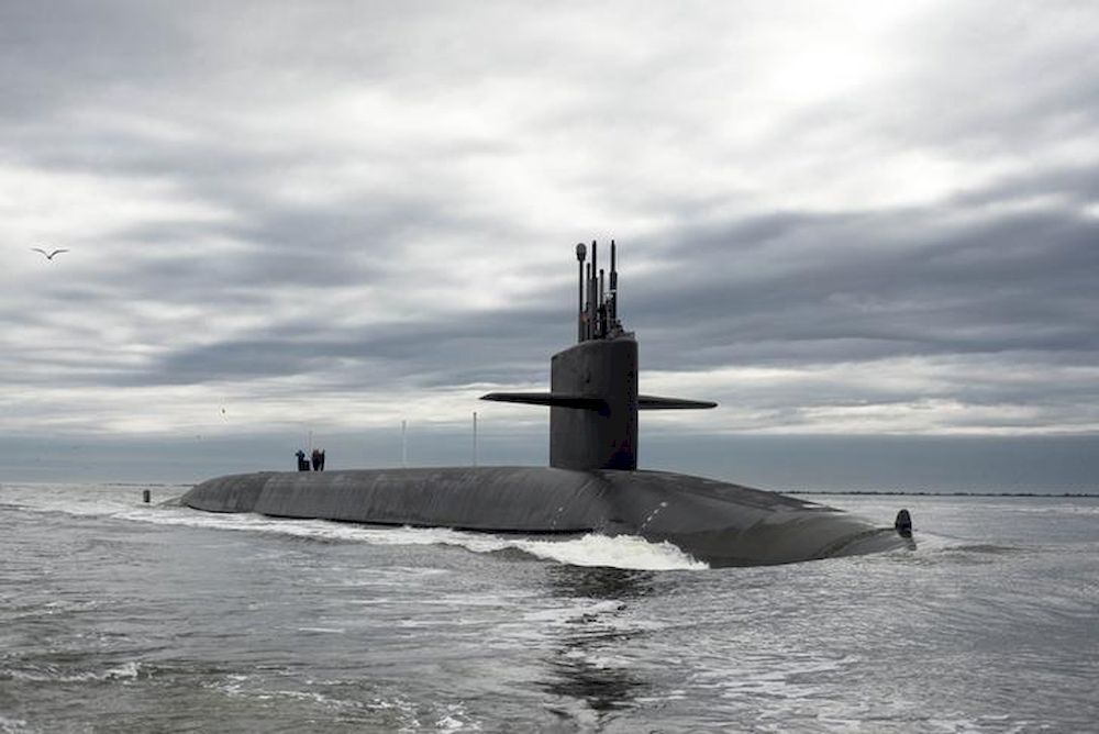 File picture shows the Ohio-class ballistic missile submarine USS Tennessee returning to Naval Submarine Base Kings Bay, Georgia in this February 6, 2013 handout photo. u00e2u20acu201d US Navy/Handout via Reuters