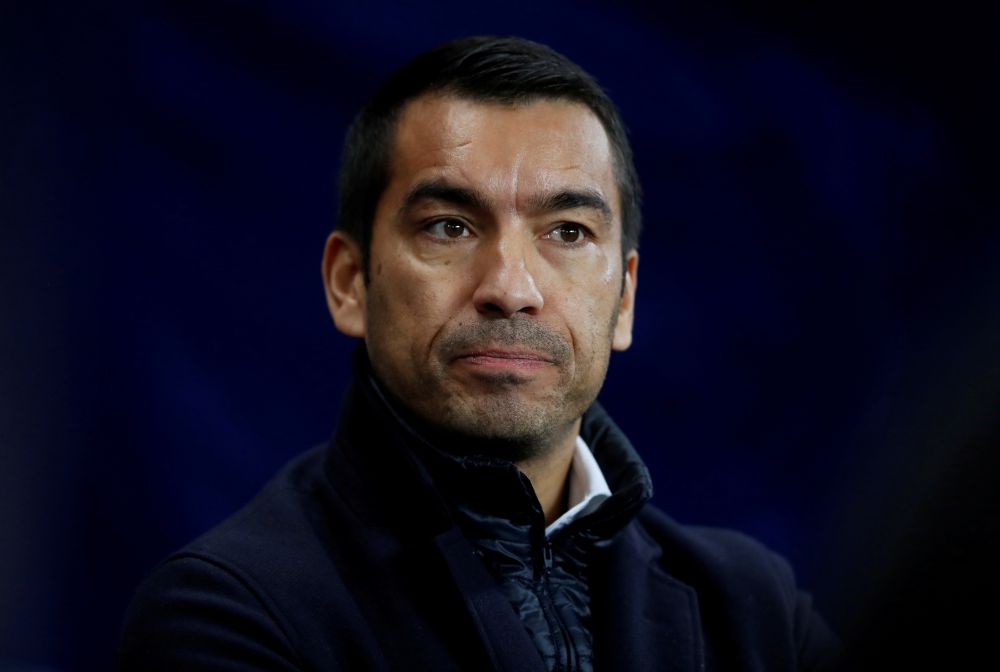 Feyenoord coach Giovanni van Bronckhorst during the game against Manchester City at the ETihad Stadium, Manchester November 21, 2017. u00e2u20acu201d Reuters pic