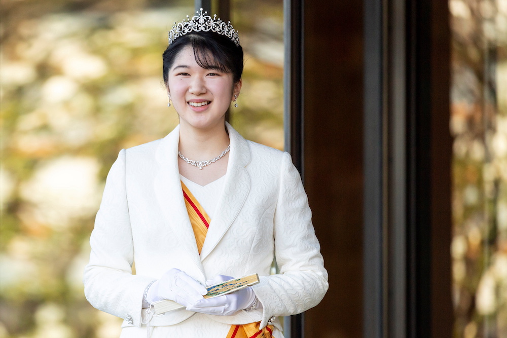 Princess Aiko greets the press on the occasion of her coming-of-age at the Imperial Palace in Tokyo, Japan December 5, 2021. u00e2u20acu201d Yuichi Yamazaki/Pool via Reuters