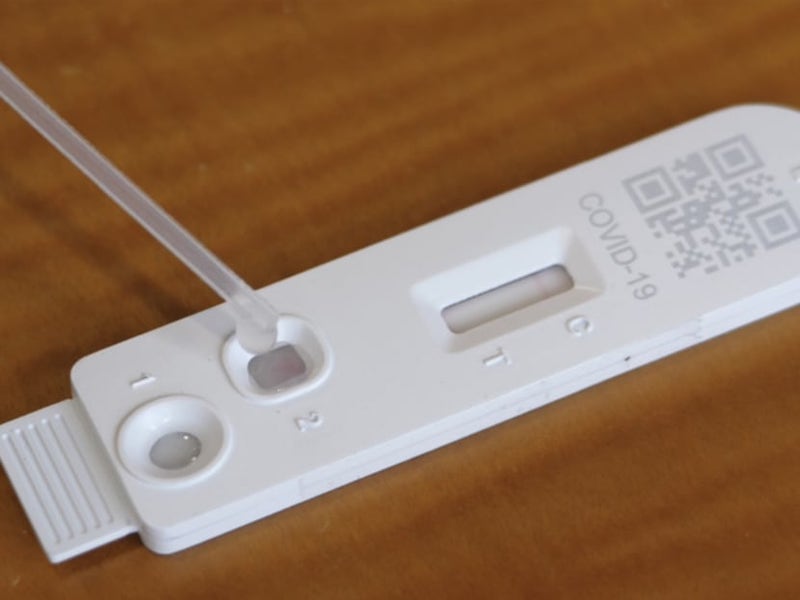 The saliva-based antigen rapid test developed by the team of Singapore scientists. u00e2u20acu201d Picture courtesy of SGH 