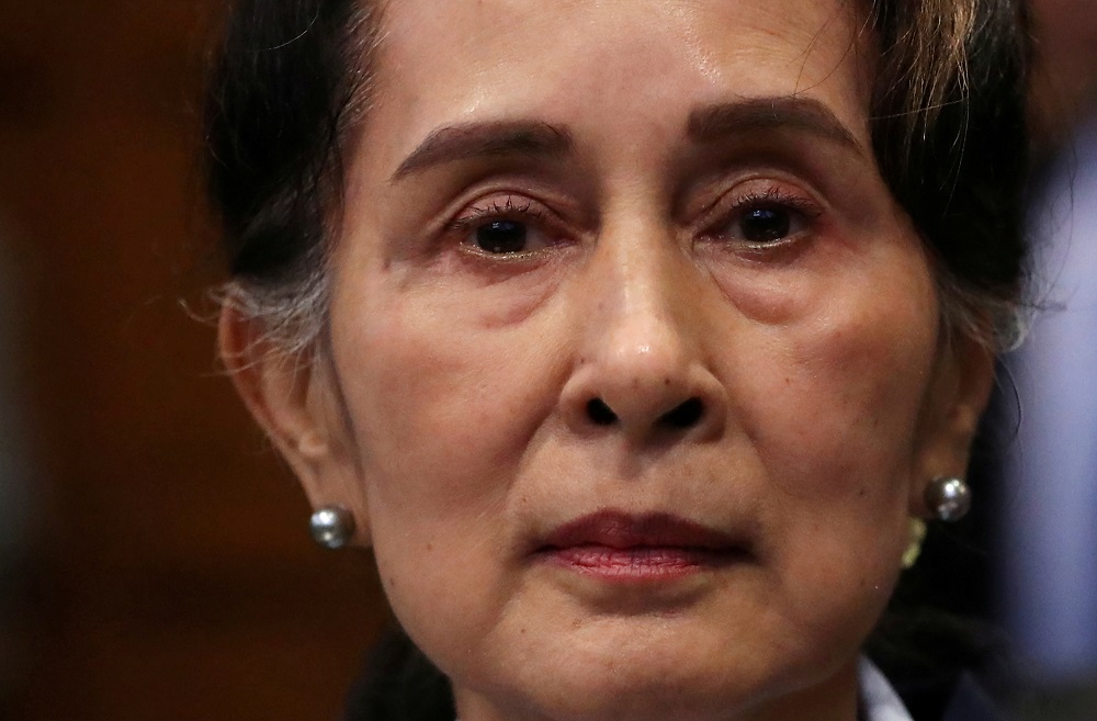 Myanmar's leader Aung San Suu Kyi attends a hearing at the International Court of Justice in The Hague December 11, 2019. u00e2u20acu201d Reuters pic