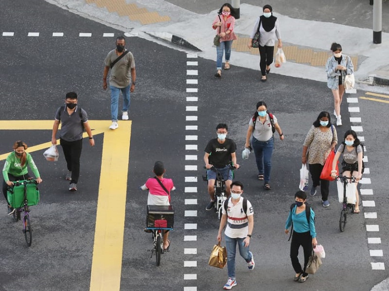 Singapore has registered a total of 269,873 coronavirus cases since the start of the pandemic last year. u00e2u20acu201d TODAY pic