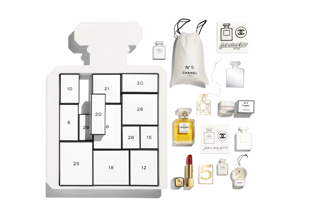 Chanelu00e2u20acu2122s Advent calendar. u00e2u20acu201d Picture courtesy of Chanel