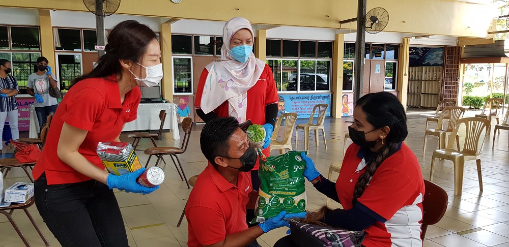 Sunway Group employees take part in activities that give back to the community. — Picture courtesy of Sunway Group