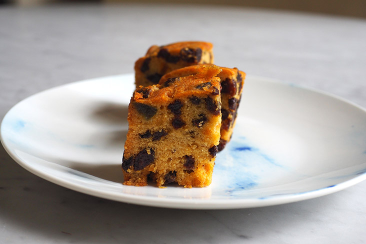 The fruit cake sold here is delicious too with a moist crumb and jam packed with raisins