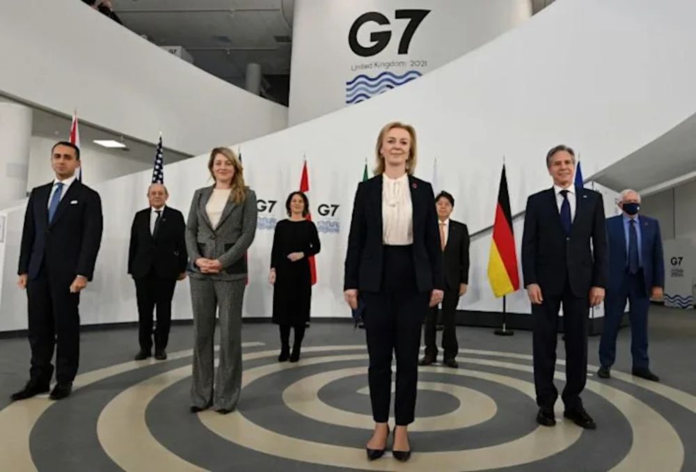 G7 foreign ministers met in Liverpool, northwest England, for talks about Russia's military build-up on the border with Ukraine, an assertive China and other threats. u00e2u20acu201d AFP pic