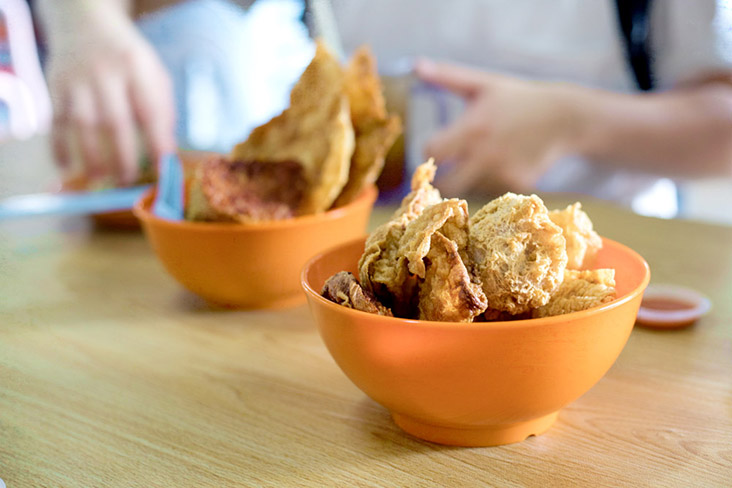A happy family meal to enjoy with good friends.