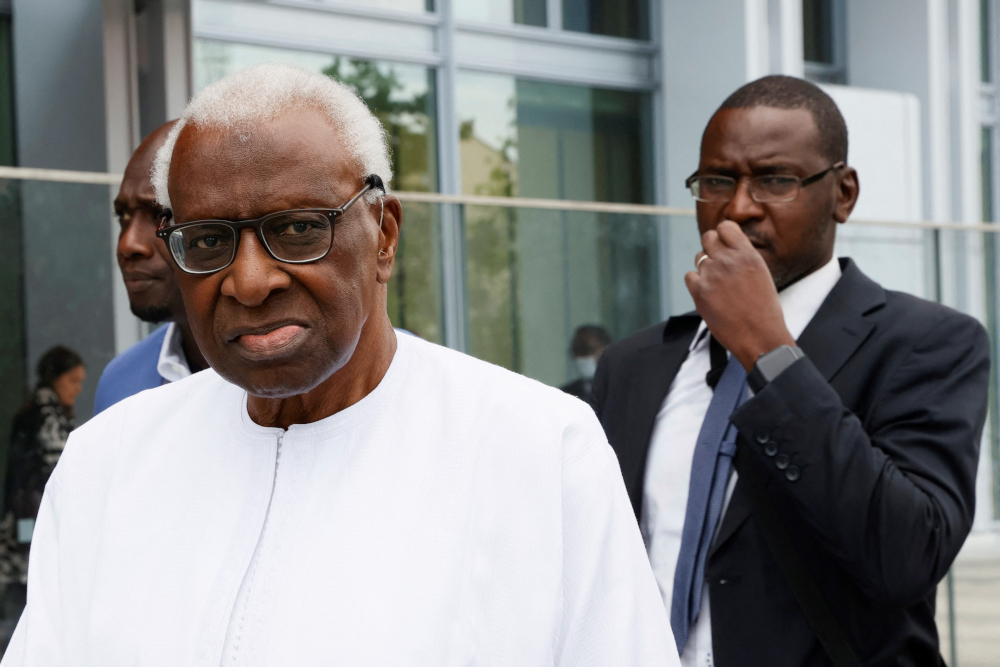The former head of global athletics Lamine Diack, who presided over the sport for 16 years but was later convicted for corruption, has died aged 88, his family told AFP, December 3, 2021. u00e2u20acu201d AFP pic 