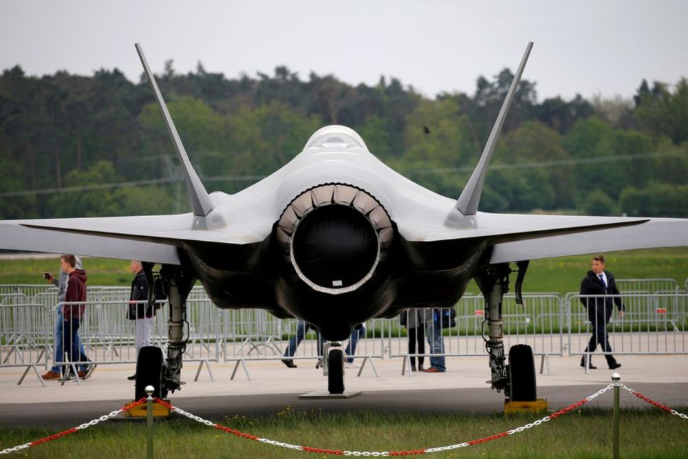 A Lockheed Martin F-35 aircraft is seen at the ILA Air Show in Berlin, Germany, April 25, 2018. u00e2u20acu201d Reuters pic