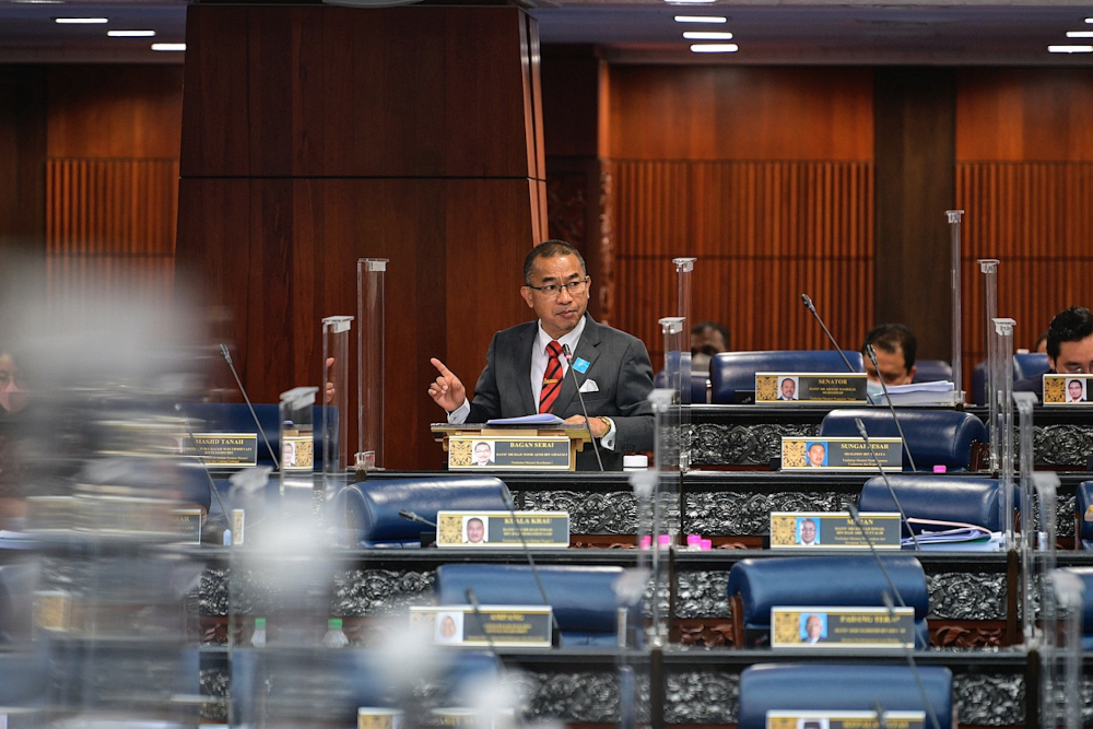Deputy Health Minister Datuk Dr Noor Azmi Ghazali at the Dewan Rakyat, December 8, 2021. u00e2u20acu201d Bernama pic 