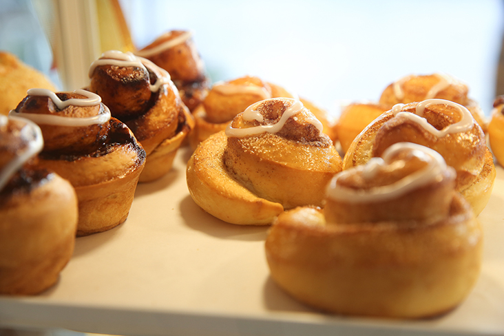 Okamoto spent many years perfecting his baking craft for these Japanese-style buns and rolls.