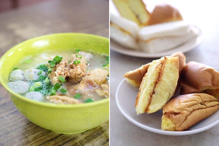 Perakian flavours, from Ipoh’s 'hor hee' to 'roti bakar' and authentic white coffee.