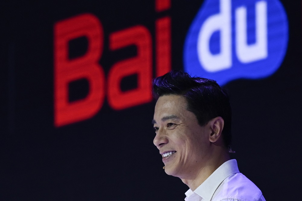 Baidu co-founder and CEO Robin Li. u00e2u20acu2022 AFP pic
