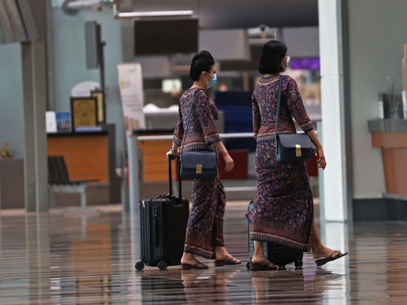 Some air crew from Singapore Airlines and Scoot say that restrictions imposed on them while on layovers abroad are undermining their love of the travel involved in their job. u00e2u20acu2022 TODAY pic