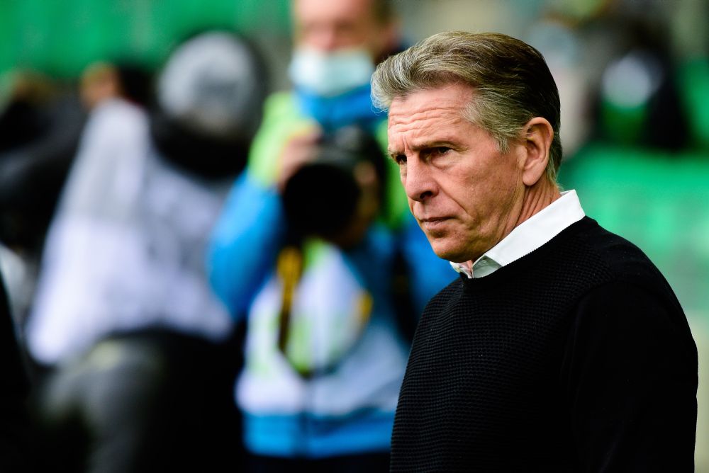 Claude Puel during the game against Rennes at Stade Geoffroy-Guichard, Saint-Etienne December 5, 2021. u00e2u20acu201d Reuters pic