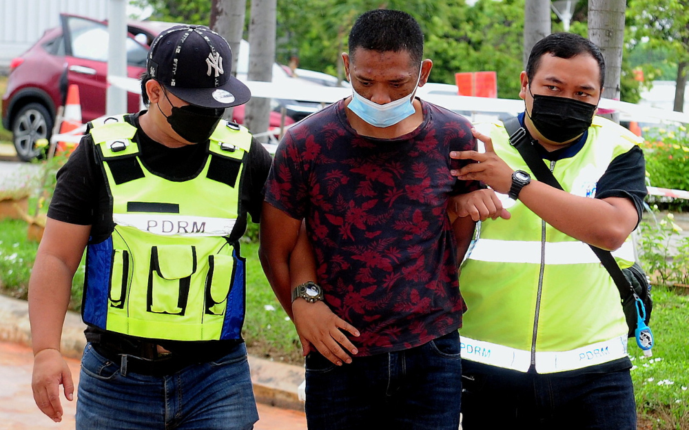 Muhammad Shahrul Shamsudin, 33, remained silent after the charge was read out before Magistrate P Sarulatha and no plea was recorded from the accused. u00e2u20acu201d Bernama pic 