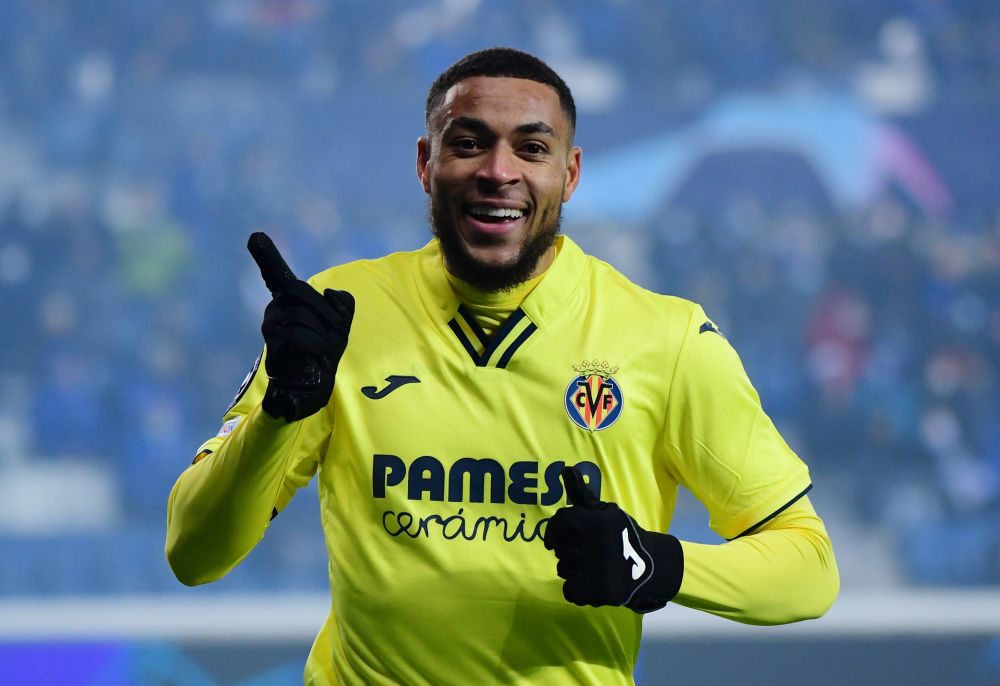 Villarreal's Arnaut Danjuma celebrates scoring their first goal against Atalanta at Stadio Atleti Azzurri, Bergamo December 9, 2021. u00e2u20acu201d Reuters picnn