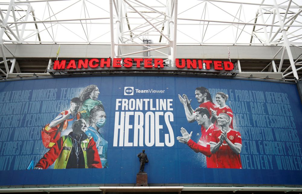 A general view of Old Trafford after Manchester United's Premier League match against Brentford at the Brentford Community Stadium was postponed December 14, 2021. u00e2u20acu201d Reuters pic