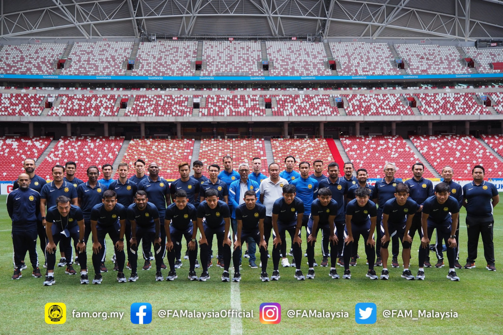 Malaysiau00e2u20acu2122s do-or-die match against Indonesia is scheduled to be held at the Singapore National Stadium at 8.30pm on Sunday, while defending champions Vietnam will face Cambodia at the Bishan Stadium at the same time. u00e2u20acu201d Picture from Facebook/FAM