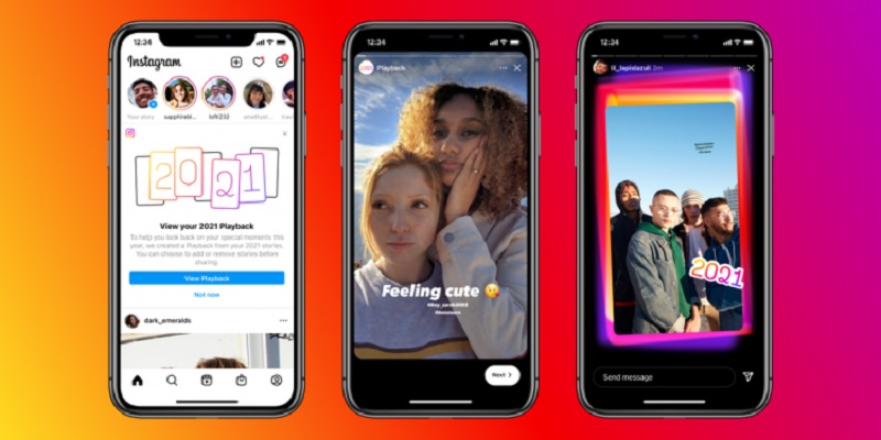 On Instagram, you can share a custom end-of-year u00e2u20acu02dcPlaybacku00e2u20acu2122 time capsule to your Stories. u00e2u20acu2022 SoyaCincau pic