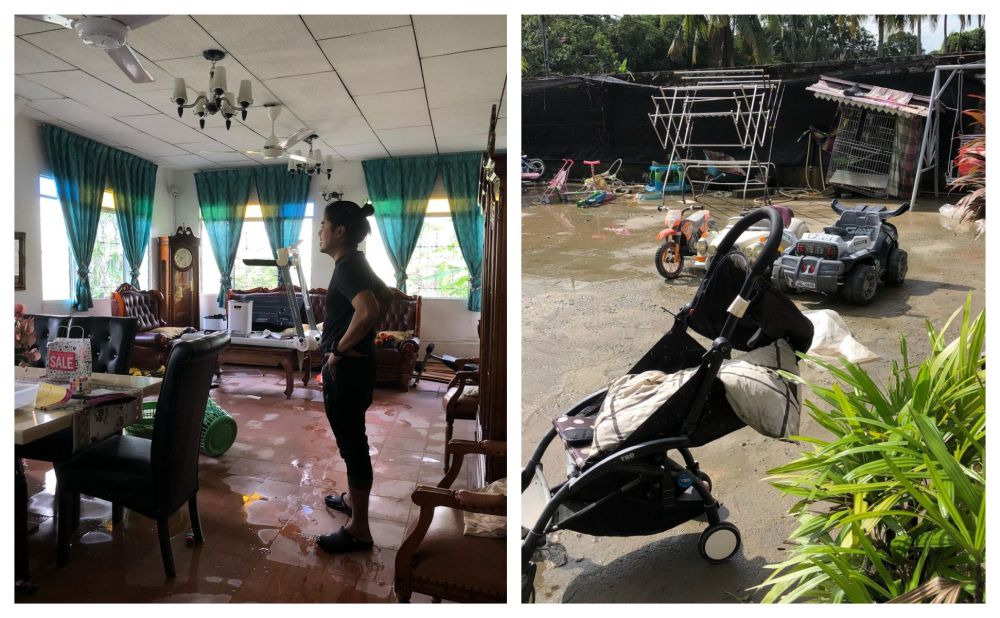 Lan Solo's home which was earlier covered in mud has been cleaned by his family members. u00e2u20acu2022 Picture via Instagram