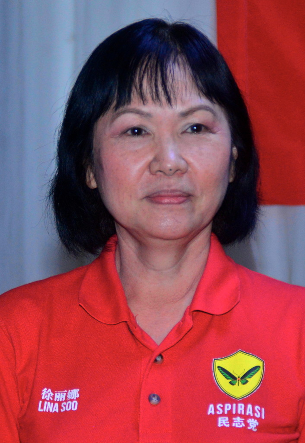 Sarawak Peopleu00e2u20acu2122s Aspiration Party (Aspirasi) candidate for Padungan Lina Soo was instructed by the EC to take down her campaign billboard. u00e2u20acu201d Bernama pic 