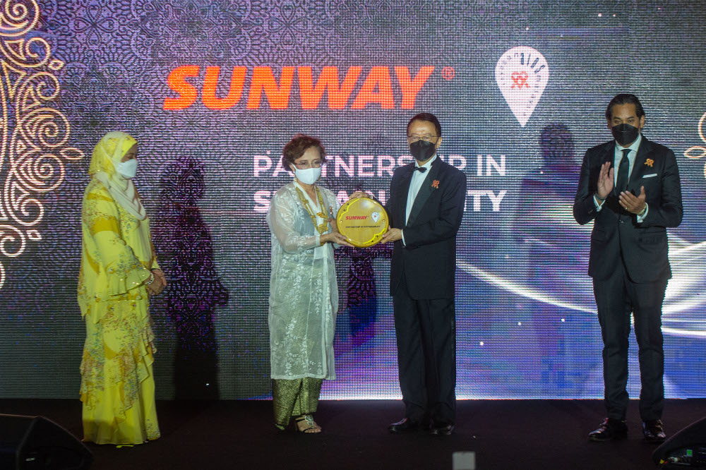 The Sunway-MAF Tun Dr Siti Hasmah Award 2021 also marked the beginning of Sunway Groupu00e2u20acu2122s long-term collaboration with MAF as the new Official Sustainability Partner. u00e2u20acu201d Picture by Shafwan Zaidon 
