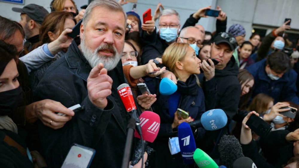 Dmitry Muratov was among a group of journalists who founded Novaya Gazeta in 1993 after the fall of the Soviet Union. u00e2u20acu201d AFP pic