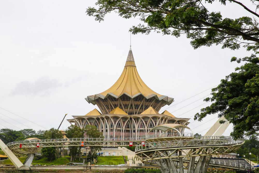 A general view of the Sarawak state legislative assembly building in Kuching, December 7, 2021. u00e2u20acu201d Picture by Yusof Mat Isa