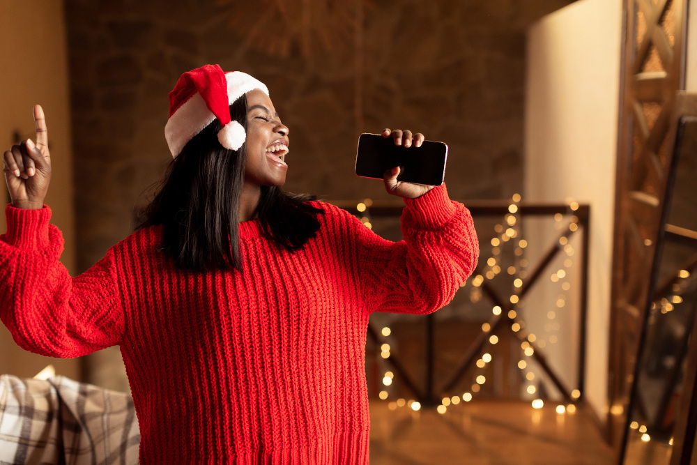 What Christmas song can you hear over and over? u00e2u20acu201d Prostock-studio/Shutterstock pic via ETX Studio