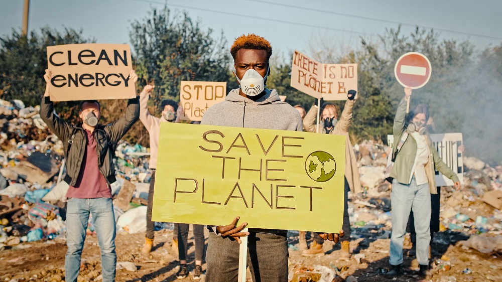 Nearly half of young people surveyed worldwide (45 per cent) report that climate-related anxiety and distress affect their daily lives. u00e2u20acu2022 Shutterstock pic